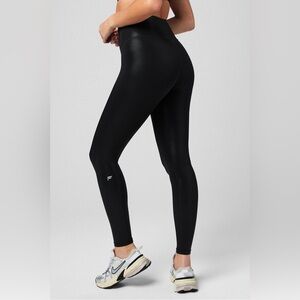 FABLETICS Anywhere Motion365+ Shine HW Legging, Black, Size Large (L)